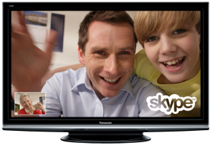Skype video call